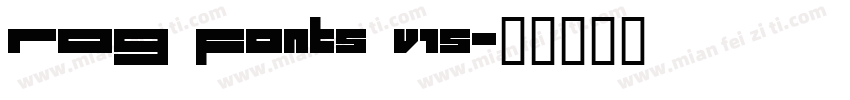 ROG Fonts v15字体转换